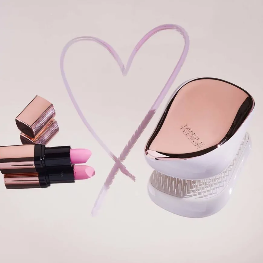 Compact Rose Gold Brush