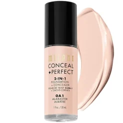 Conceal + Perfect 2-In-1 Foundation + Concealer 0A1 Alabaster 30ml