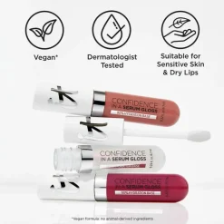 Confidence In a Serum Lip Gloss Self-Worth 6.7ml