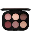 Connect In Colour Eye Shadow Palette Embedded In Burgundy 6,25g