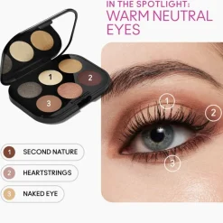 Connect In Colour Eyeshadow Palette Nude Board 6.25g