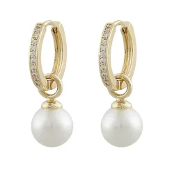 Core Pearl Eing Ear Gold/White