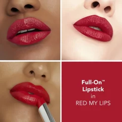 Cosmetics Full On Plumping Lipstick Satin Red My Lips 2,5g