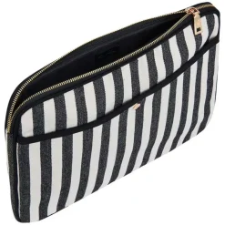 Cotton Stripe Laptop Sleeve