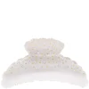 Crystal Hair Claw X Large White