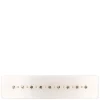 Crystal Hair Clip Large White