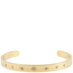 Crystal Star Cuff Gold