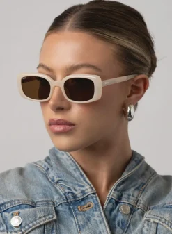 Daisy Frosted Ivory/Brown