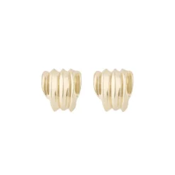 Dakota Small Earring Plain Gold