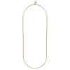 Dakota Small Necklace Plain Gold 45cm