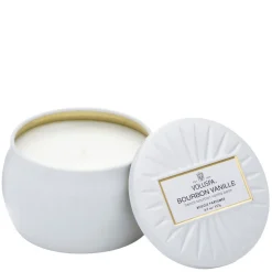 Decorative Tin Candle Bourbon Vanille 127g
