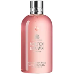 Delicious Rhubarb & Rose Bath & Shower Gel 300ml