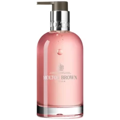 Delicious Rhubarb & Rose Fine Liquid Hand Wash Glass Bottle 200ml