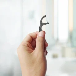 Dental Floss Picks Charcoal 50pcs