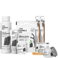 Dental Floss Picks Charcoal 50pcs