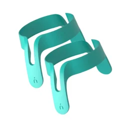 Detachable Handles for Flexy Silicone Baby Bottle Turquoise 2pcs