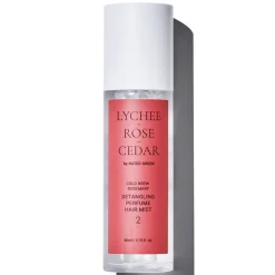 Detangling Perfume Hair Mist 2 Lychee Rose Cedar 80ml