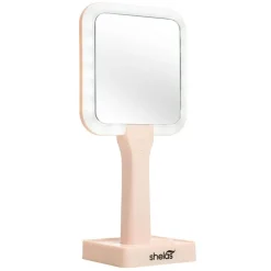 Dobbletsidig Håndholdt speil med lys