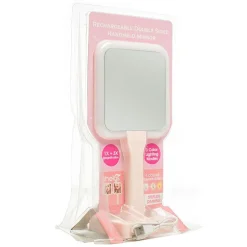 Dobbletsidig Håndholdt speil med lys