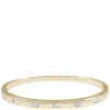 Domino Crystal Oval Bracelet Gold Onesize