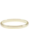 Domino Wide Oval Bracelet Gold Onesize