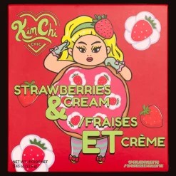 Donut Collection Eyeshadow Palette Strawberries & Cream 12,8g