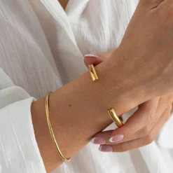 Drew Essential Bangle Stainless Steel 65mm