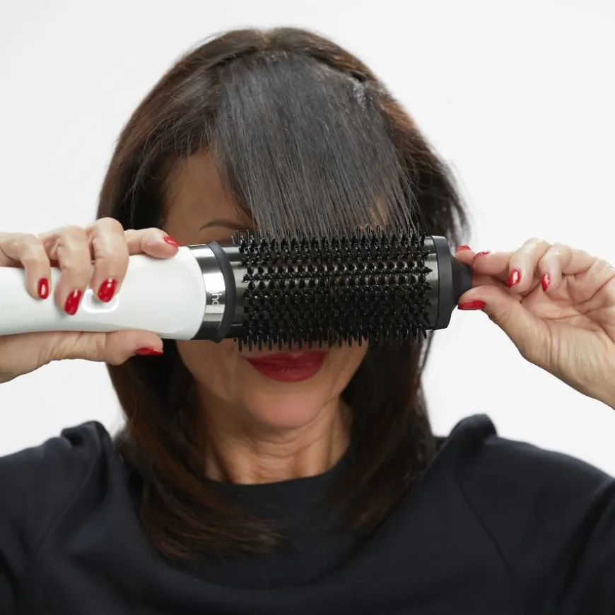 Duet Blow Dry 2 in 1 Hair Dryer Brush White