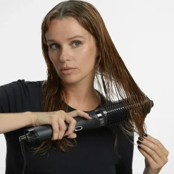 Duet Blow Dry 2 in 1 Hair Dryer Brush Black