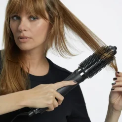 Duet Blow Dry 2 in 1 Hair Dryer Brush Black