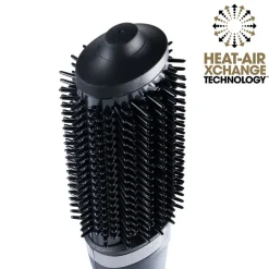 Duet Blow Dry 2 in 1 Hair Dryer Brush Black