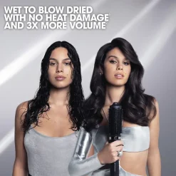 Duet Blow Dry 2 in 1 Hair Dryer Brush Black