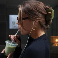 Elianna Large Statement Hoop Earrings Stainless Steel 30mm