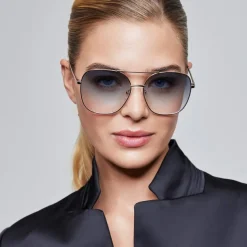 Ella Silver Sunglasses Strength 0 +