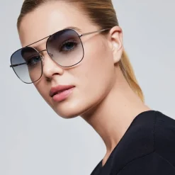 Ella Silver Sunglasses Strength 2.0 +