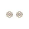 Ellie Big Earring Gold/Clear