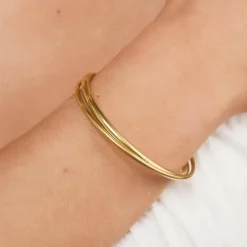 Elma Triple Bangle Bracelet