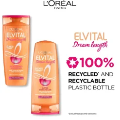 Elvital Dream Length Shampoo 400ml + Conditioner 300ml + 8 Second Wonder Water 200ml