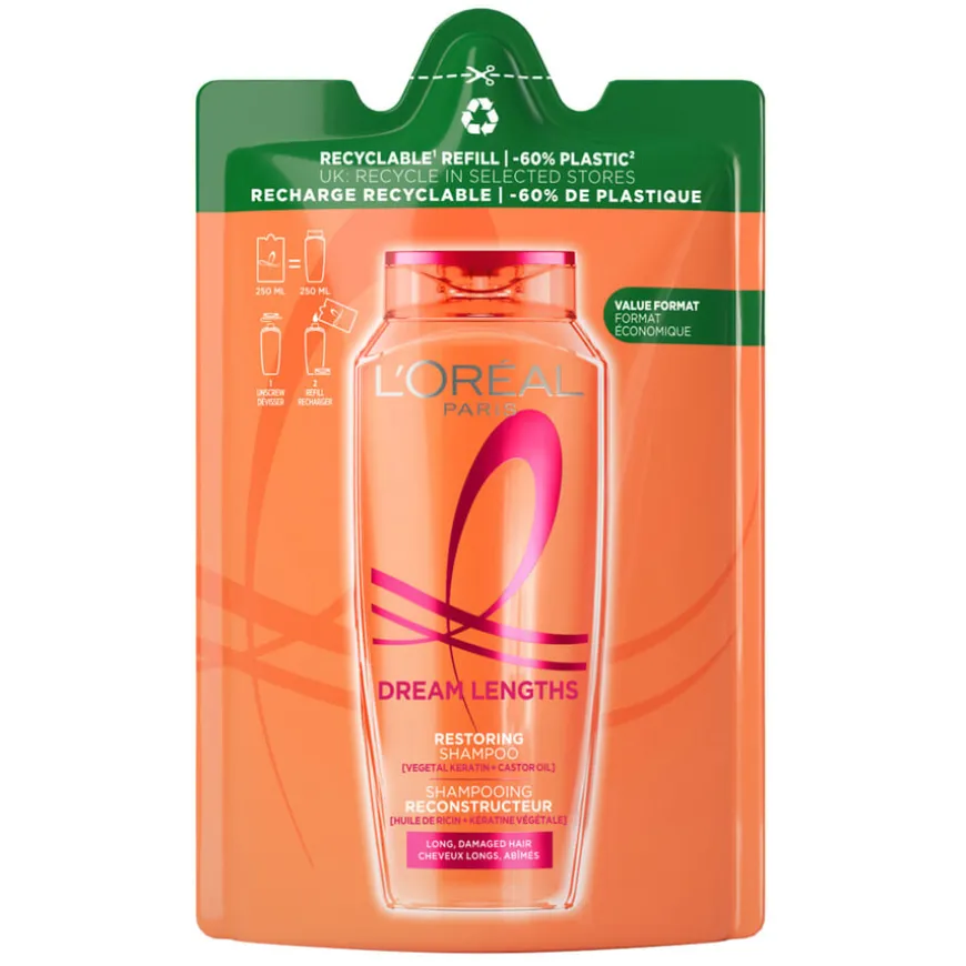 Elvital Dream Length Shampoo Refill 250ml