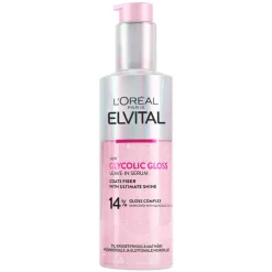 Elvital Glycolic Gloss Softening and Shine Boosting Leave-In Serum 150ml