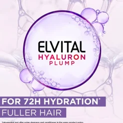 Elvital Hyaluron Plump Leave-in Spray 150ml + Shampoo 400ml + Conditioner 300ml