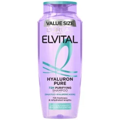 Elvital Hyaluron Pure Shampoo For Dehydrated Hair 400ml