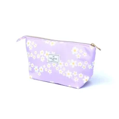 Essential Makeup Pouch Lilac Daisy
