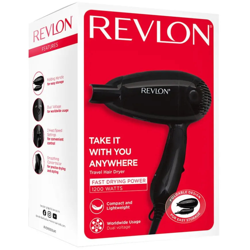 Essentials Compact Travel Dryer RVDRE5305E2