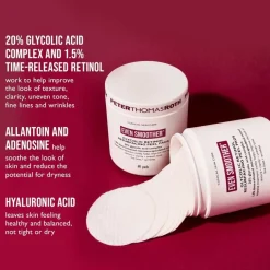 Even Smoother™ Glycolic Retinol Resurfacing Peel Pads 60pcs