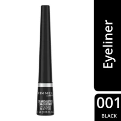 Exaggerate Liquid Eyeliner #001 Black 2,5ml