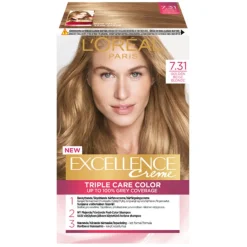 Excellence Creme 7.31 Golden Beige Blonde