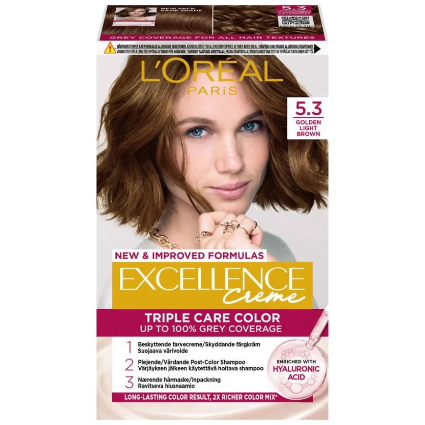 Excellence Creme 5.3 Golden Light Brown