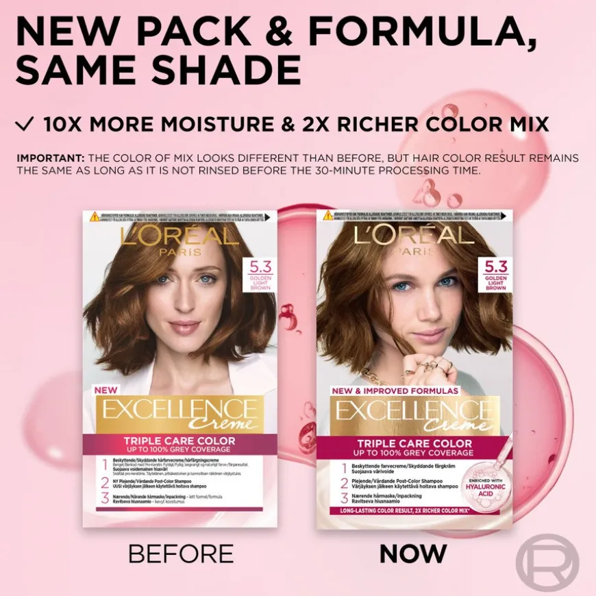 Excellence Creme 5.3 Golden Light Brown