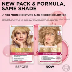 Excellence Creme 8 Natural Light Blonde